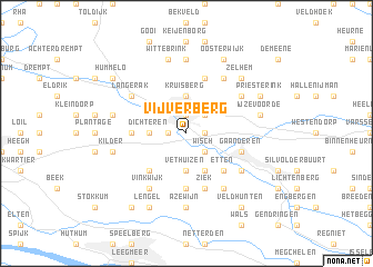 map of Vijverberg
