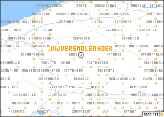 map of Vijversmolenhoek