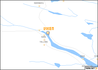 map of Viken