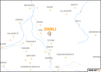 map of Vikhli