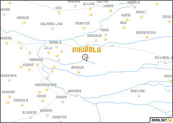 map of Vikipalu