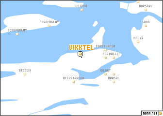 map of Vikktel