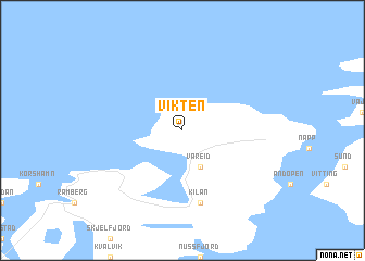 map of Vikten