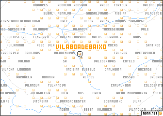 map of Vila Boa de Baixo