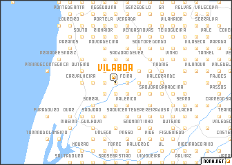 map of Vila Boa