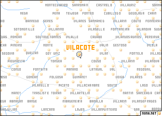 map of Vilacote