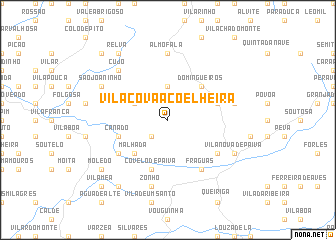 map of Vila Cova-à-Coelheira