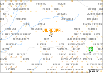map of Vila Cova