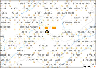map of Vila Cova