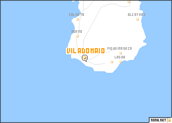 map of Vila do Maio