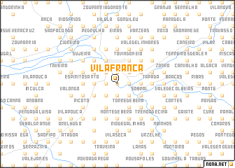 map of Vila Franca