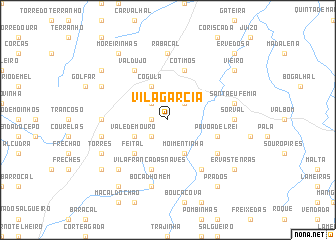 map of Vila Garcia