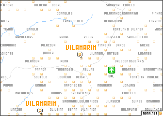 map of Vila Marim