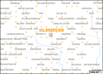 map of Vila Moreira