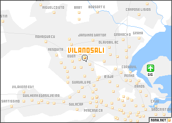 map of Vila Nosali