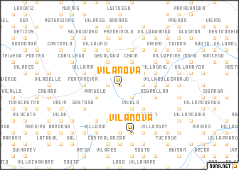 map of Vilanova