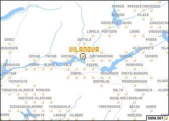 map of Vila Nova