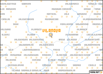 map of Vila Nova