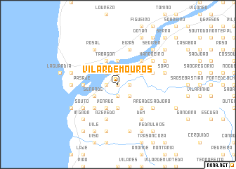 map of Vilar de Mouros