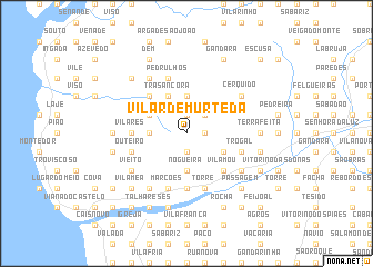 map of Vilar de Murteda