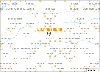 map of Vilar de Ouro