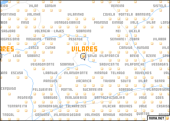 map of Vilares