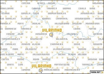 map of Vilarinho