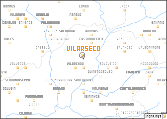 map of Vilar Seco