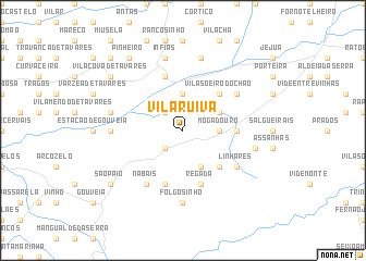map of Vila Ruiva