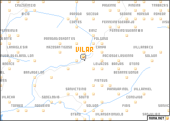 map of Vilar