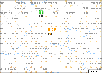 map of Vilar