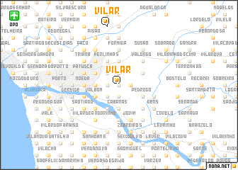 map of Vilar