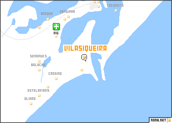 map of Vila Siqueira