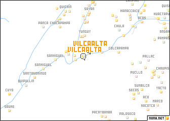 map of Vilca-alta