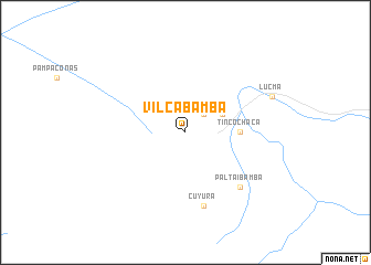 map of Vilcabamba