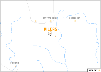 map of Vilcas