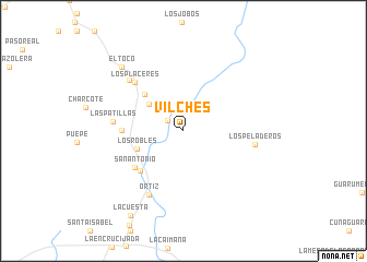 map of Vilches