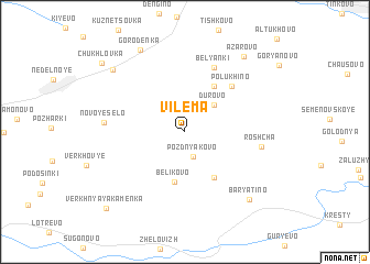 map of Vilema