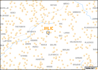 map of Vilić