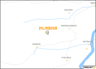 map of Vilimovka