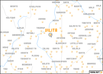 map of Vilita