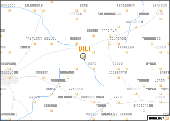 map of Vili