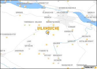 map of Vilʼkhovche