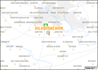 map of Vilkovshchina