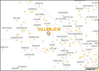 map of Villa Alicia