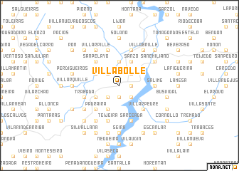 map of Villabolle