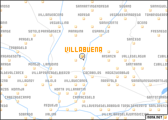 map of Villabuena