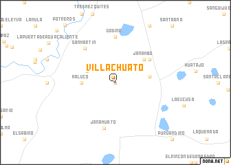 map of Villachuato