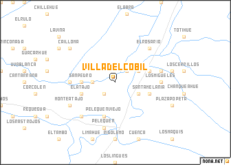 map of Villa del Cóbil