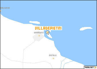 map of Villa Depietri